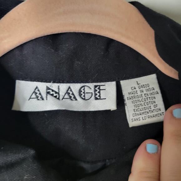 Anage Floral Embroidered Zip Up Jacket - Grandmacore - Picture 3 of 6
